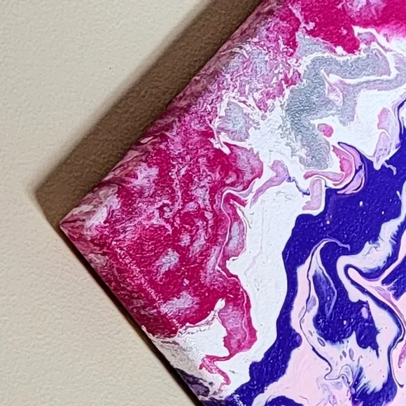 Acrylic Pour Painting / Abstract Fluid Art - Picture 4 of 5